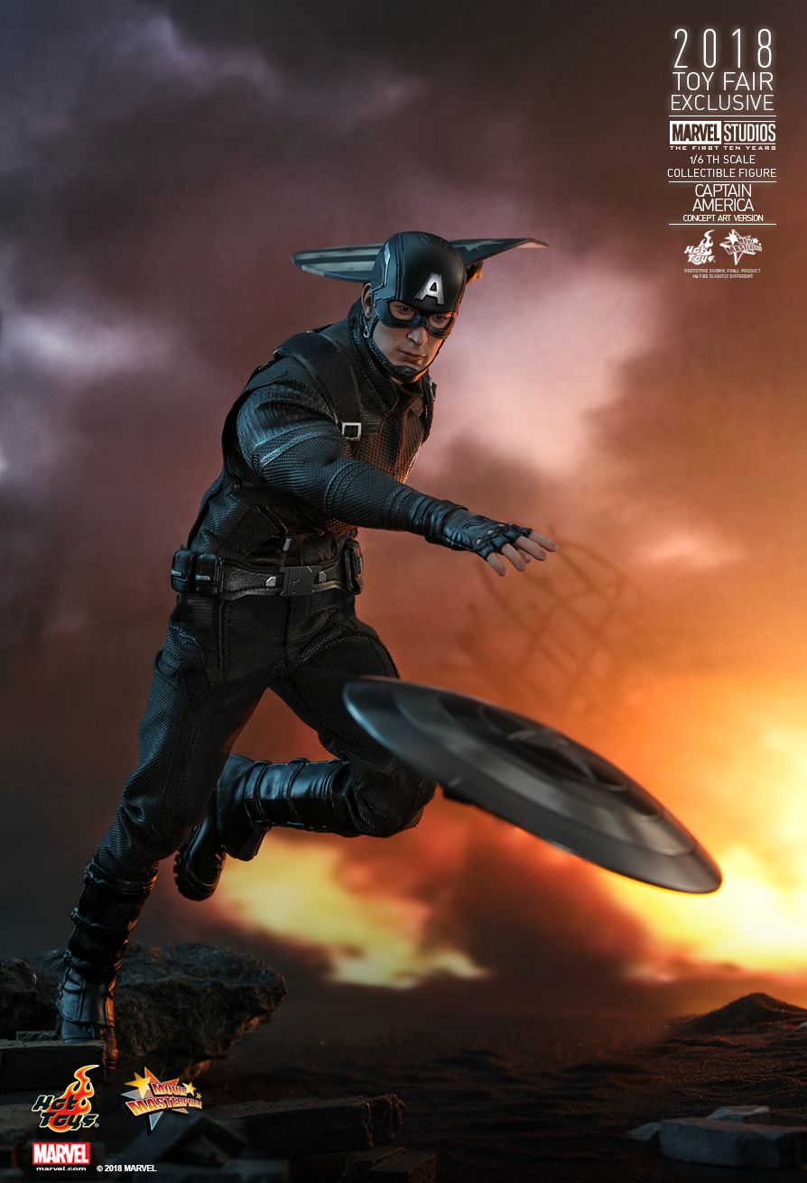 Captain America (Concept Art Version) Sixth Scale Figure by Hot Toys
